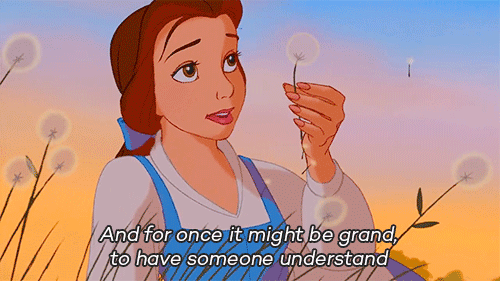 Image result for belle gif to have someone understand