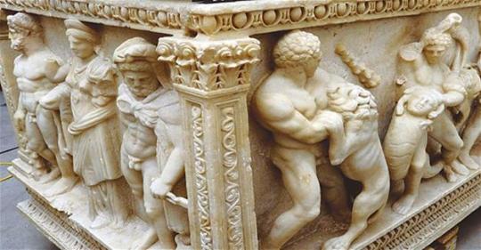 Ancient smuggled sarcophagus coming home to Turkey