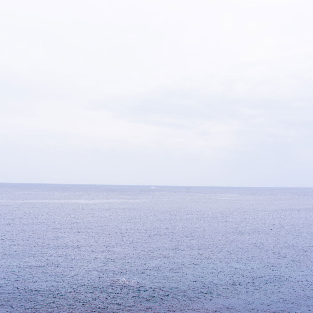 屋久島の海　水平線