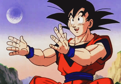 Image result for dbz clap gif