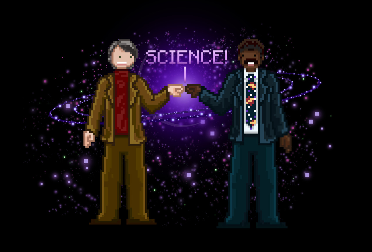 “Ode to the Cosmos” Pixel art by Taylor Rose Follow on Tumblr : )
