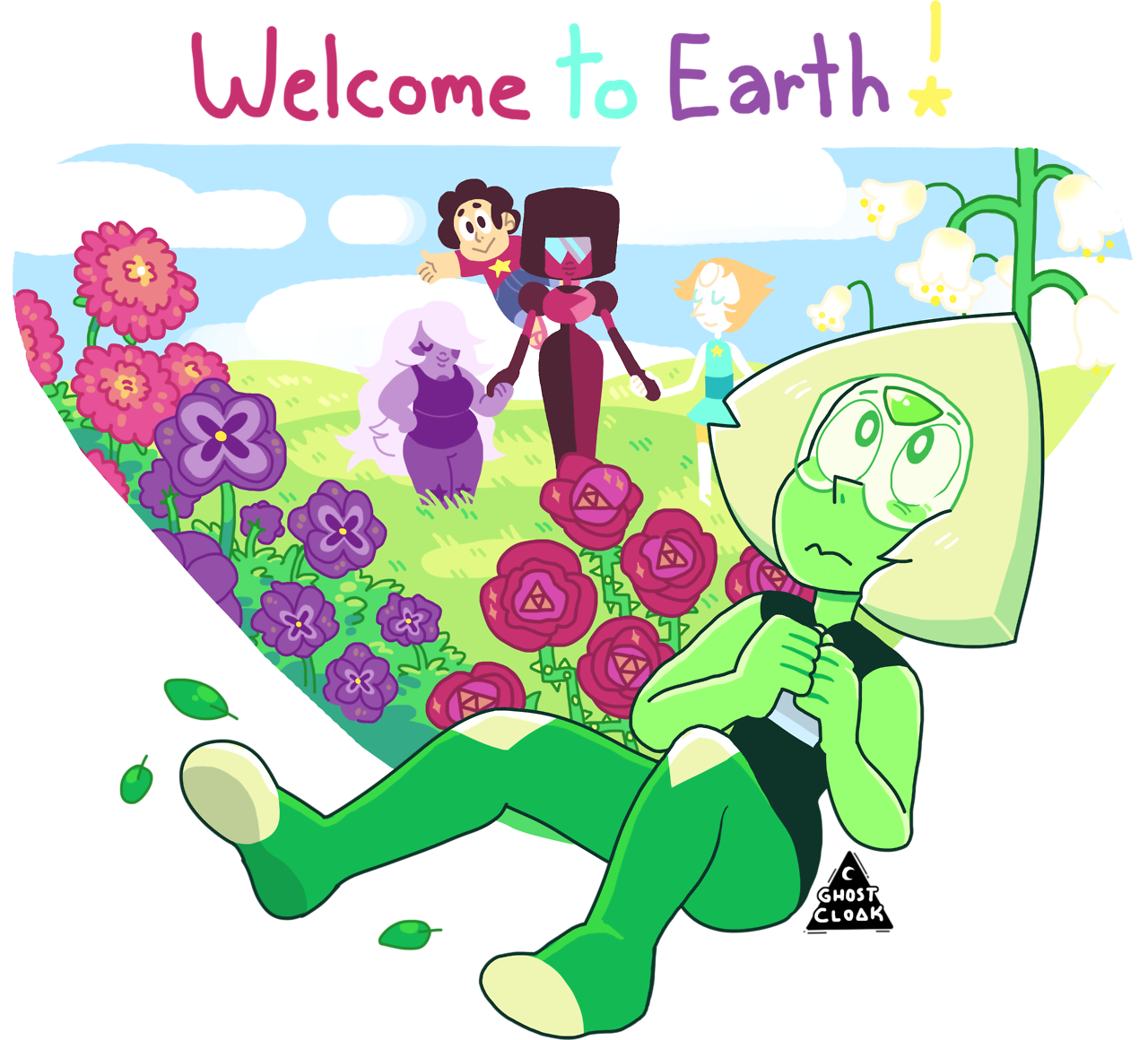more su stuff! i really loved the peridot redemption arc art by me ☾