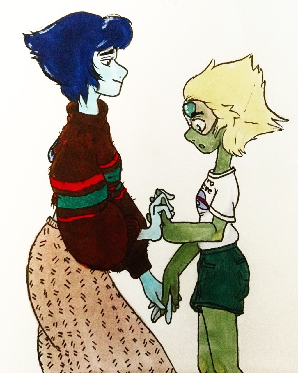 i’ve been converted to the lapidot ship =.= yall. i’ve been absent from me side blog and i am so sorry, it’s just cause i’ve been traveling for 3 months and now looking for a job for 2… i hope you can...