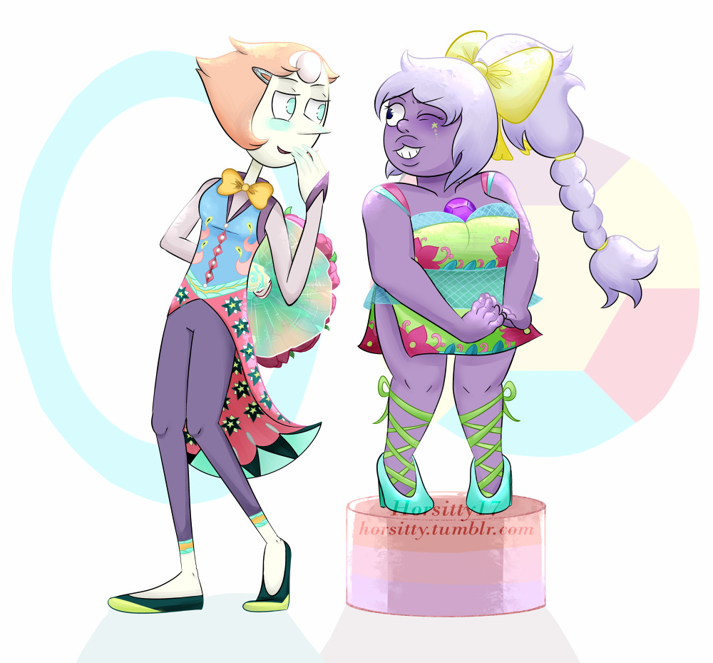 ~Finished doodle~ Should I draw Opal if P and Amy were like this? Twitter post: https://twitter.com/LovelyHorsitty/status/909719466367430656