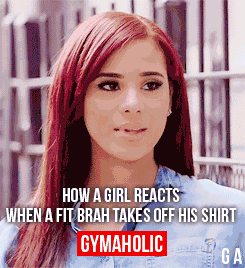 How A Girl Reacts