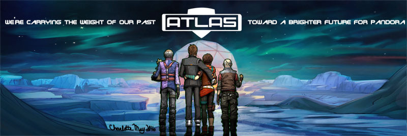 Atlas Slogan Poster