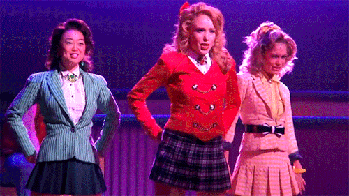 Image result for heathers musical gifs