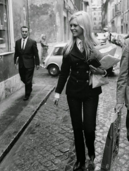 Brigitte Bardot in the 1960s.