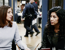 Gina comforts Rosa.