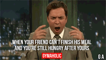 When Your Friend Can’t Finish His Meal