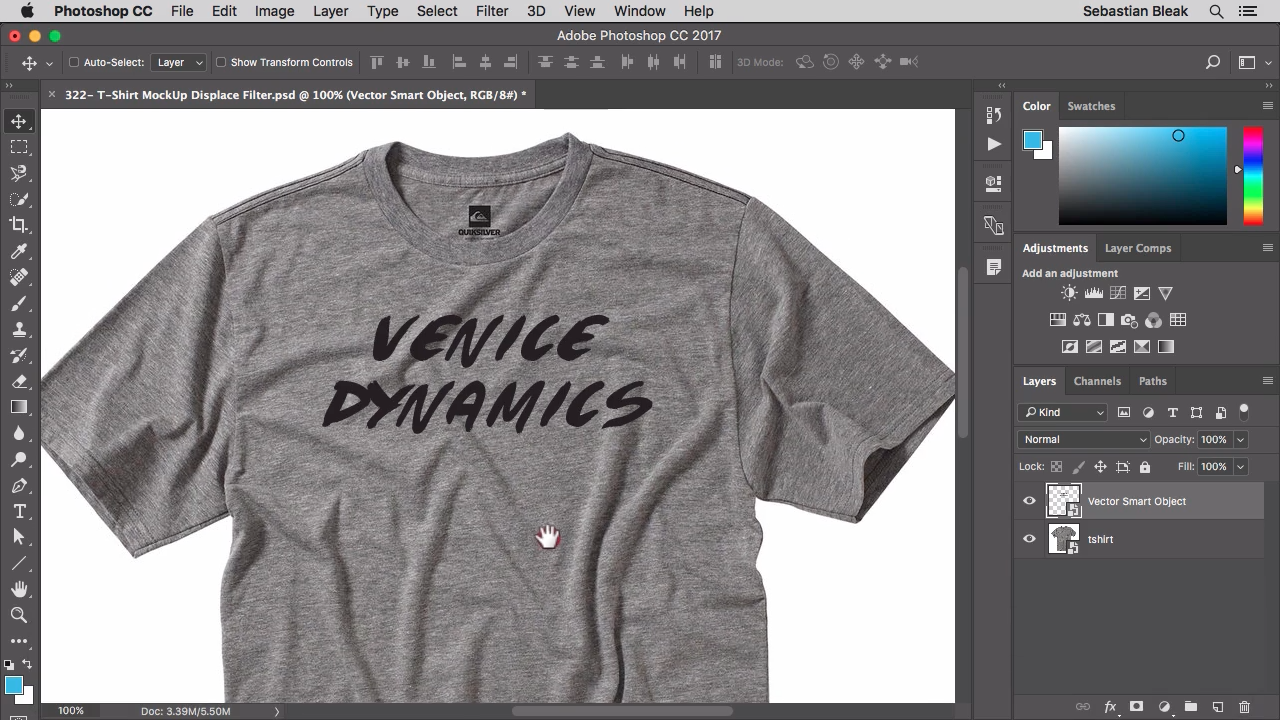 Download NSL WEEK 322- Adobe Photoshop "T-Shirt MockUp w/ Displace ...