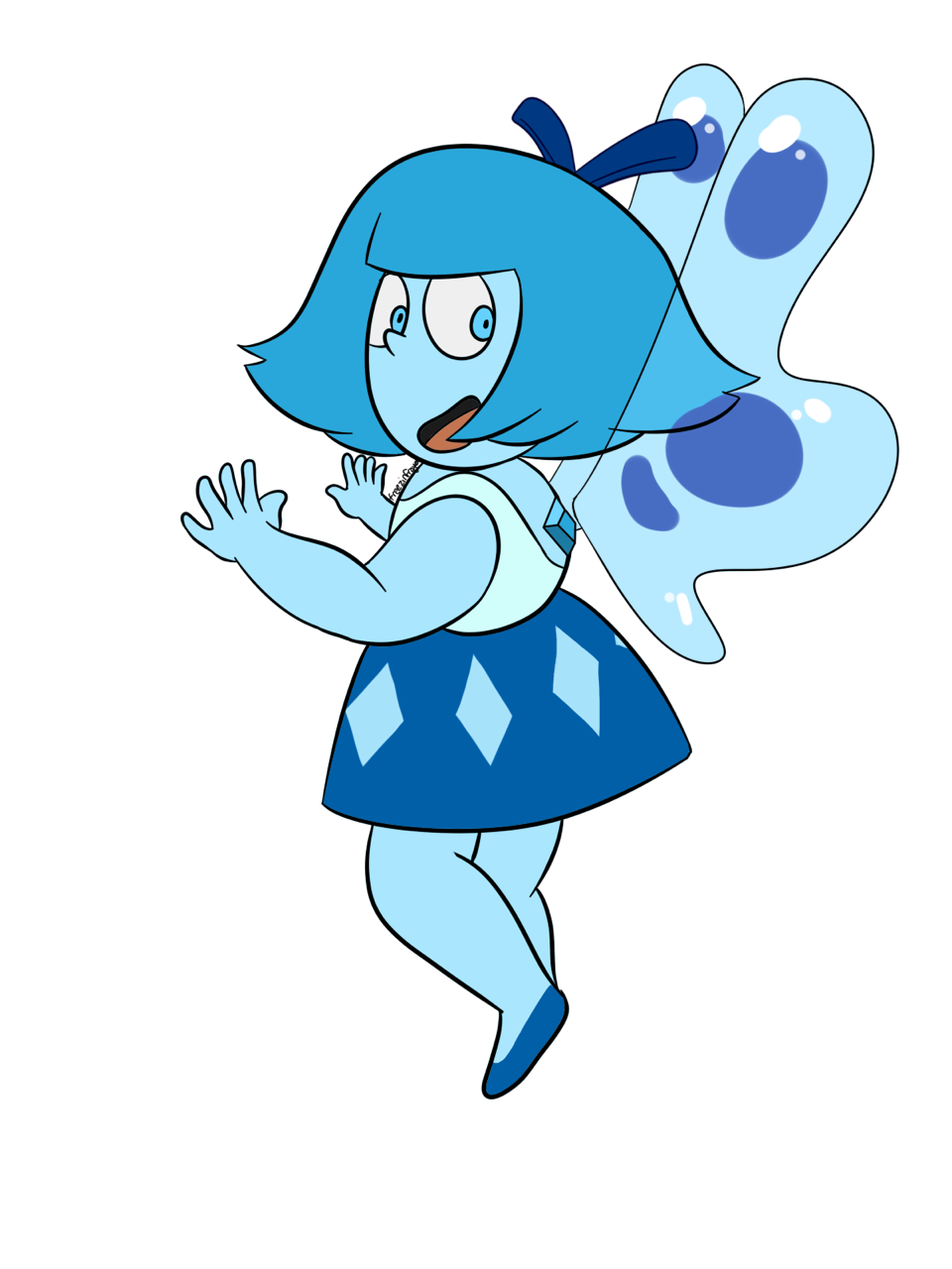 My interpretations of who those shadows were in the promo, aquamarine and topaz. And before anyone says anything, it was leaked to be aquamarine and topaz.