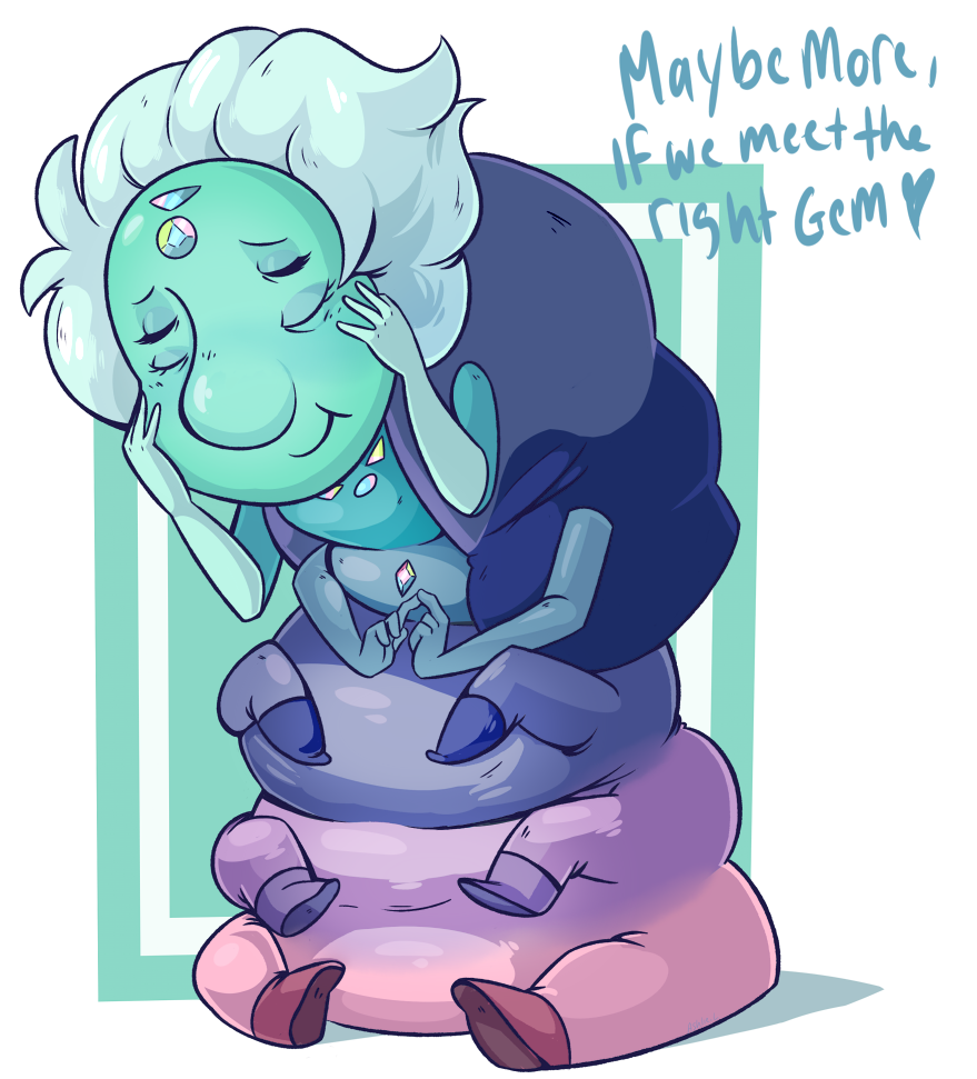She is my favorite Gem, for her unique look, warm personality, and a positive representation of a poly-relationship. Big gem full of group love is BEST GEM!