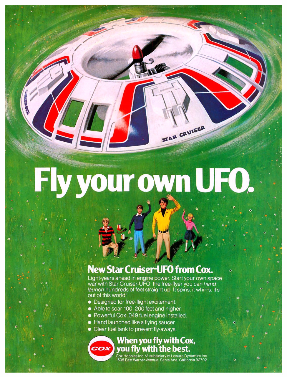 Cox Star Cruiser-UFO - 1979