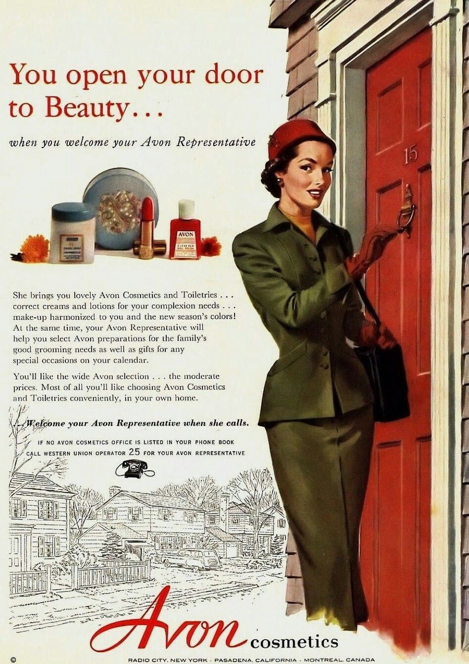 Avon Cosmetics - 1953