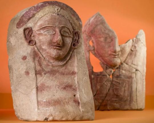 Ceramic Heads of Possible Goddesses Discovered in Ancient Waste Dump