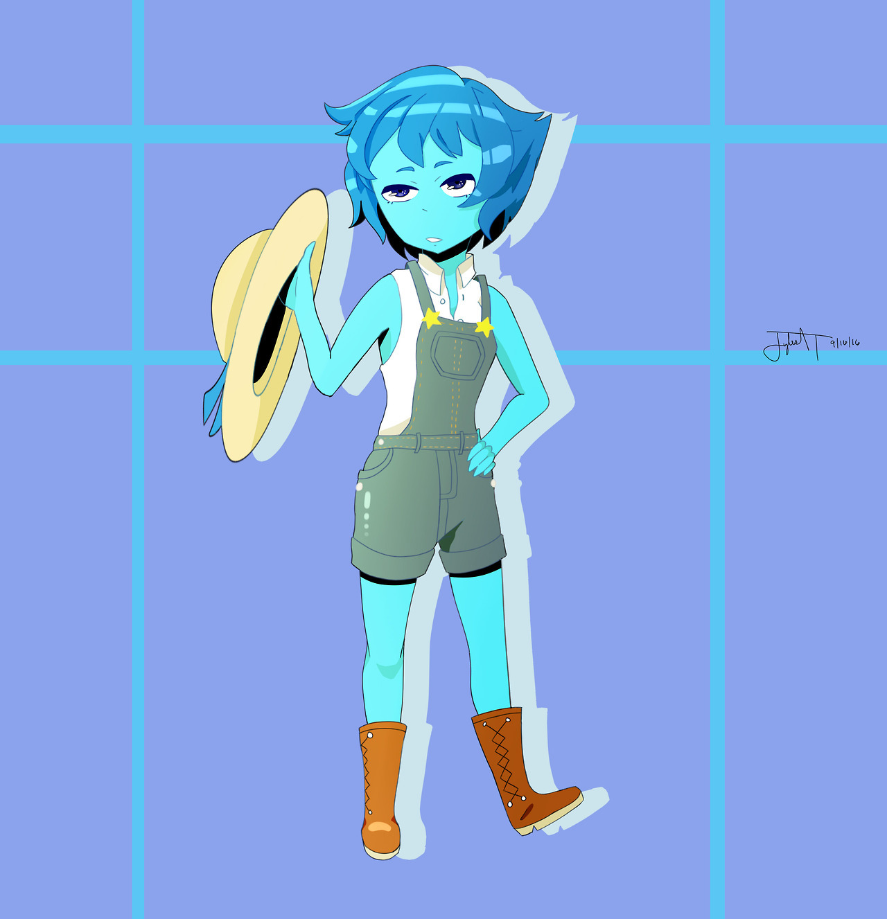 made this a long while ago in honor of Lapis living on the farm… decided to post it here now.