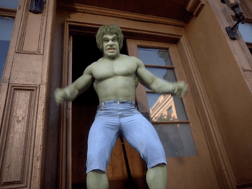 Resultado de imagen de hulk movie gif