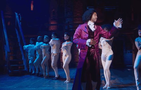 Image result for hamilton musical gifs build something