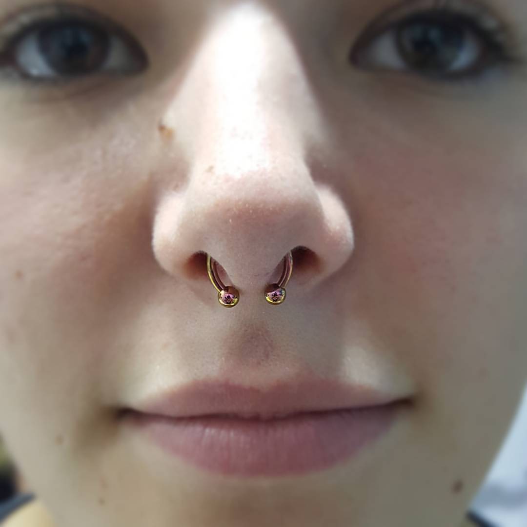 9 Cute and Stylish Designs of Septum Nose Rings in Trend