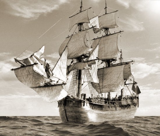 jandela:
“  HMS Endeavour
“A better ship for such service I never could wish for“ - James Cook
”