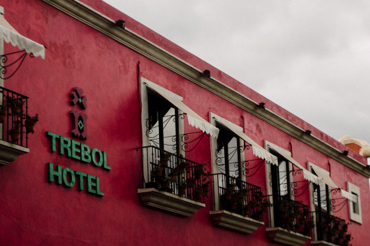 Hotel Trebol, Oaxaca city, Mexico