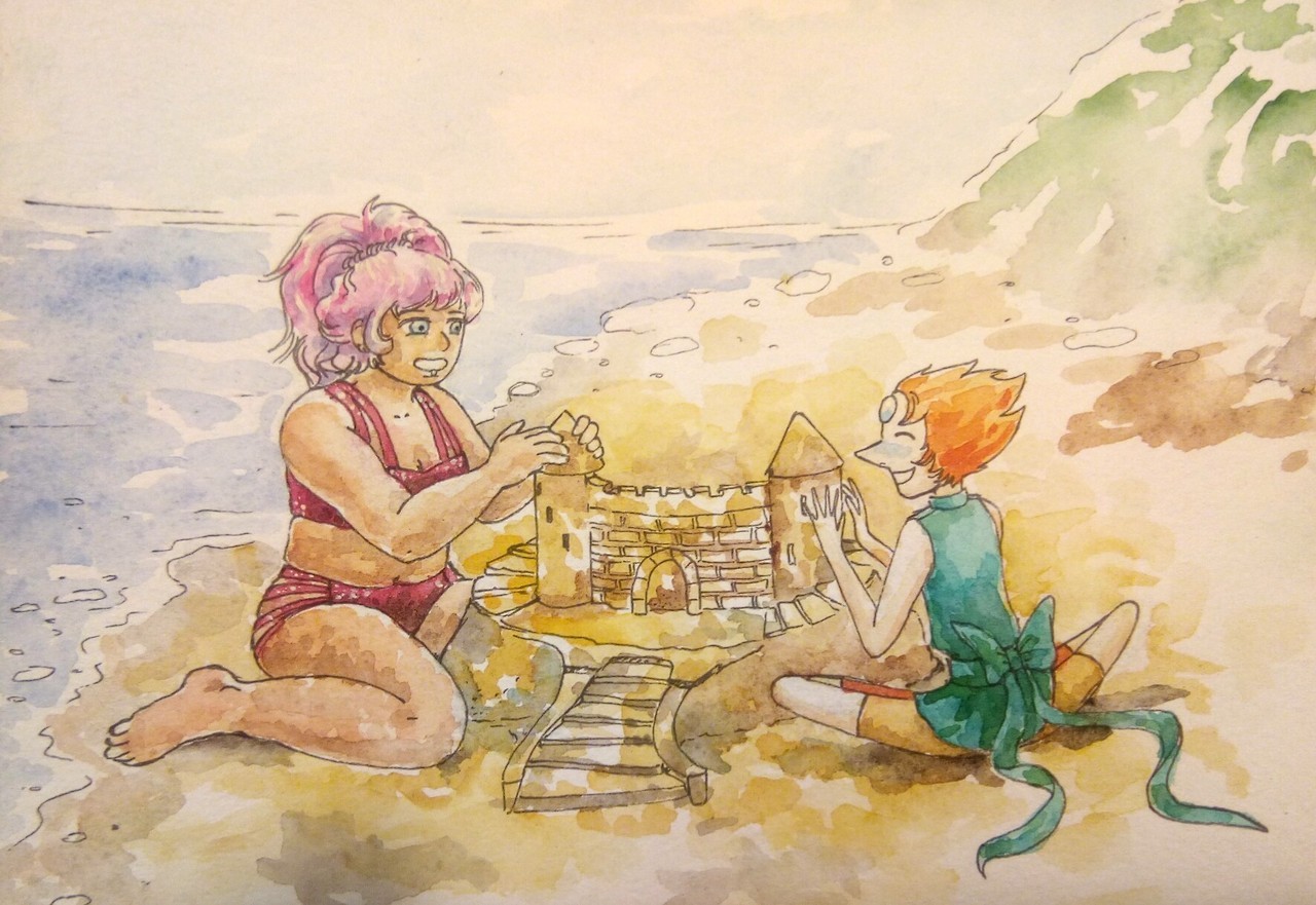 MysteryPearl week, day 3: creating It’s Beach City, after all 🐚