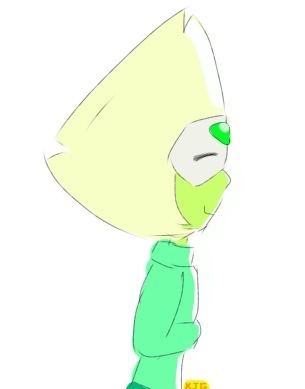 Does it ever come across that peridot is my favourite? Because it should. She is.