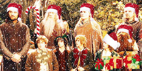 uma-pequena-hobbit: “ Lord of the Christmas ”