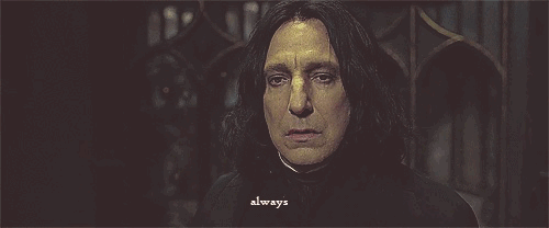 Image result for snape always gif