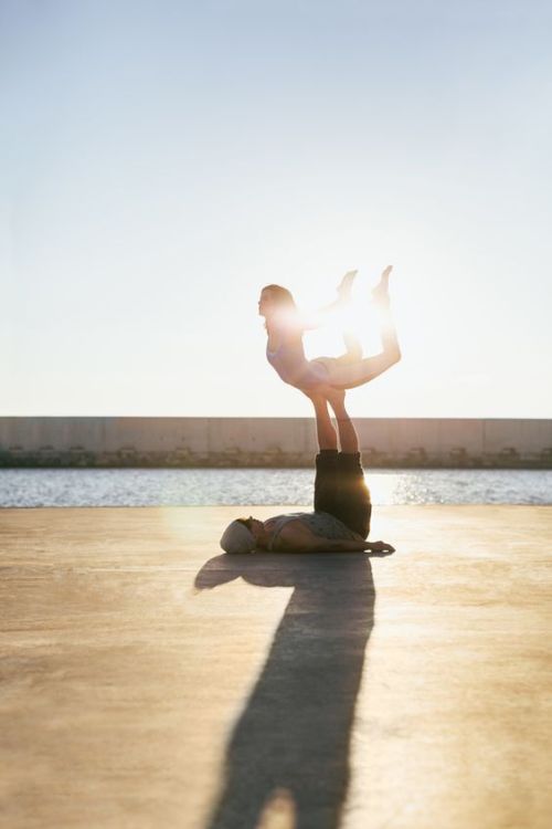 summer yoga poses | Tumblr
