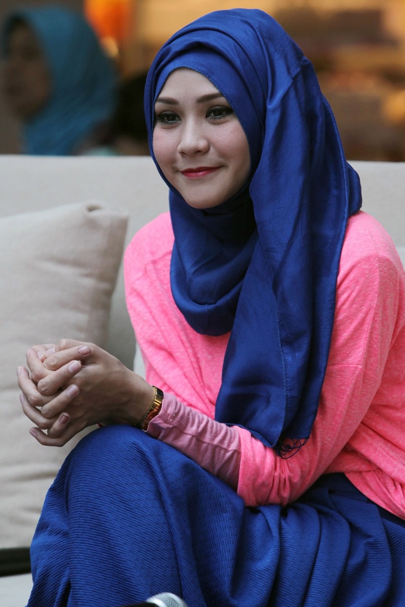 Tutorial Hijab Segi Empat Zaskia Adya Mecca Tutorial Hijab