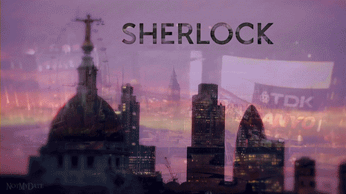Image result for sherlock intro gif