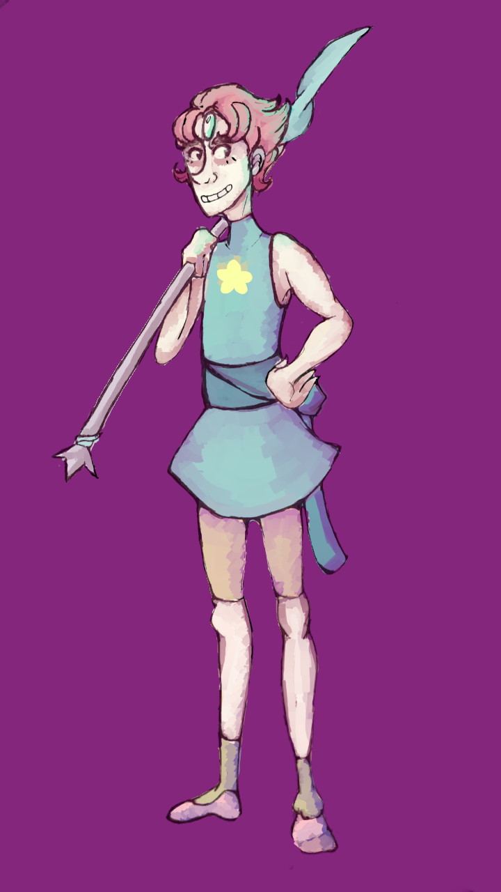 Pearl from su! Shes not my fave but i love her design