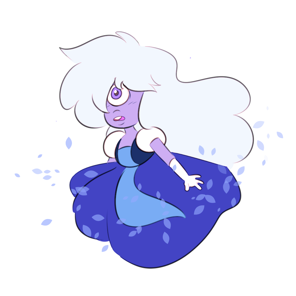 idk why i like drawing sapphire a lot