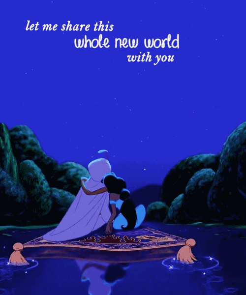 Image result for whole new world gif