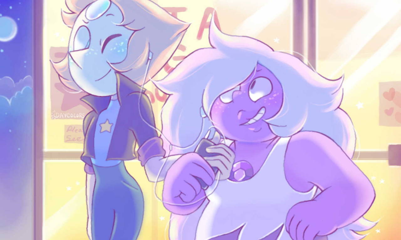 stevennetwork10000 said: Hi day-colors! I love your drawings very much! And I have a question... What do you think about Pearlmethyst? I love them!♥ Answer: Hey thanks!! And yesss—