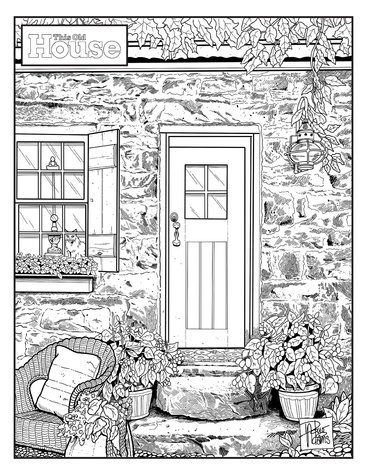 old building coloring pages - photo #34