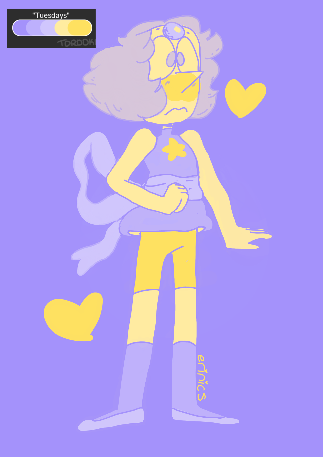 lmaoisreallyfunny said: Can you do Pearl in the "Tuesdays" color pallet....PS I love your art Answer: