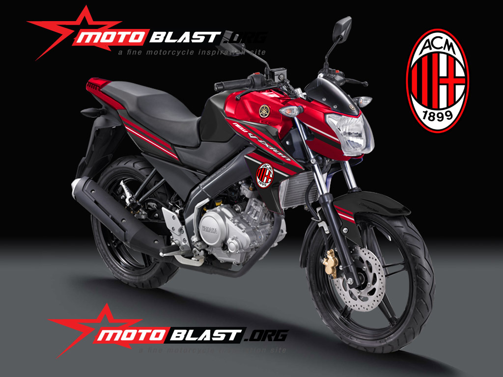 Motoblast SUPER SOCCER Modif Striping Yamaha New Vixion