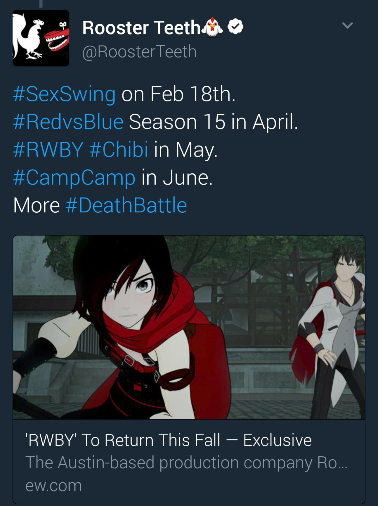 Rwby Thread Iii Time To Say Goodbye Anime Page 311 Sufficient Velocity