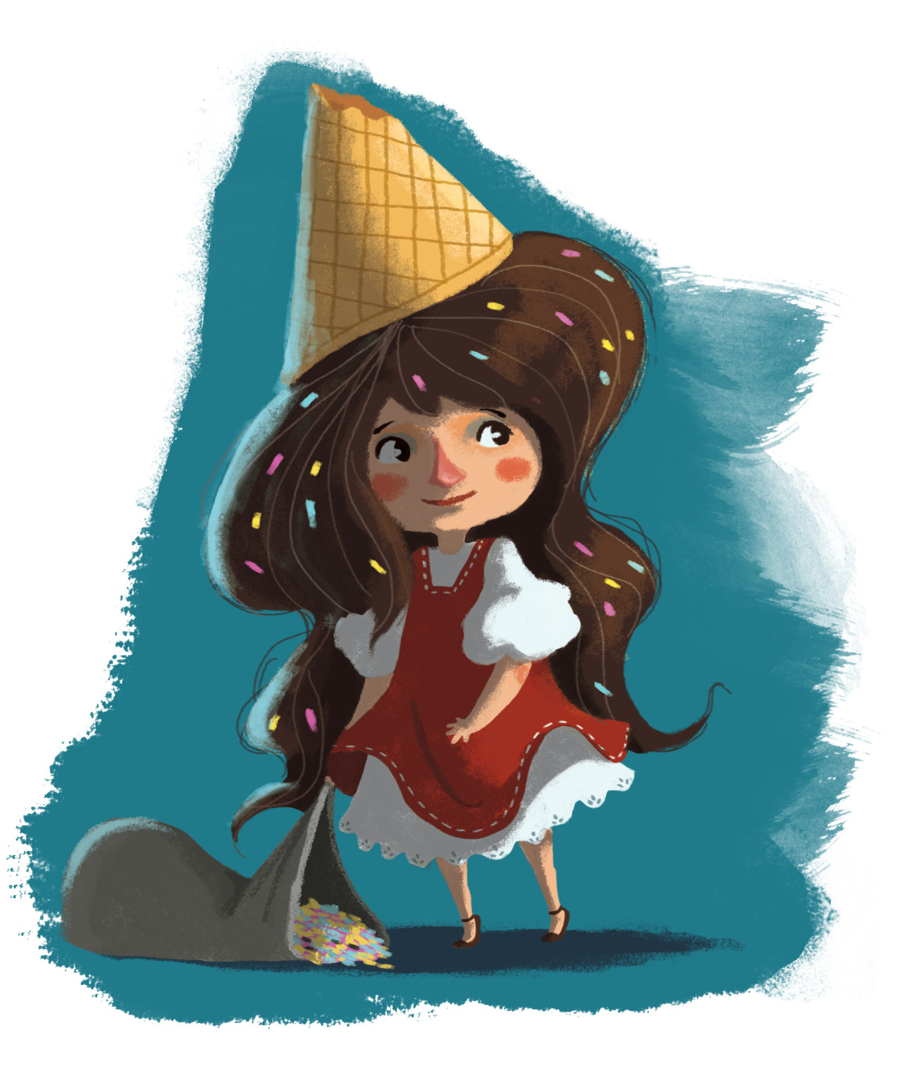 chocolate ice cream girl =) http://puppetism99.tumblr.com/