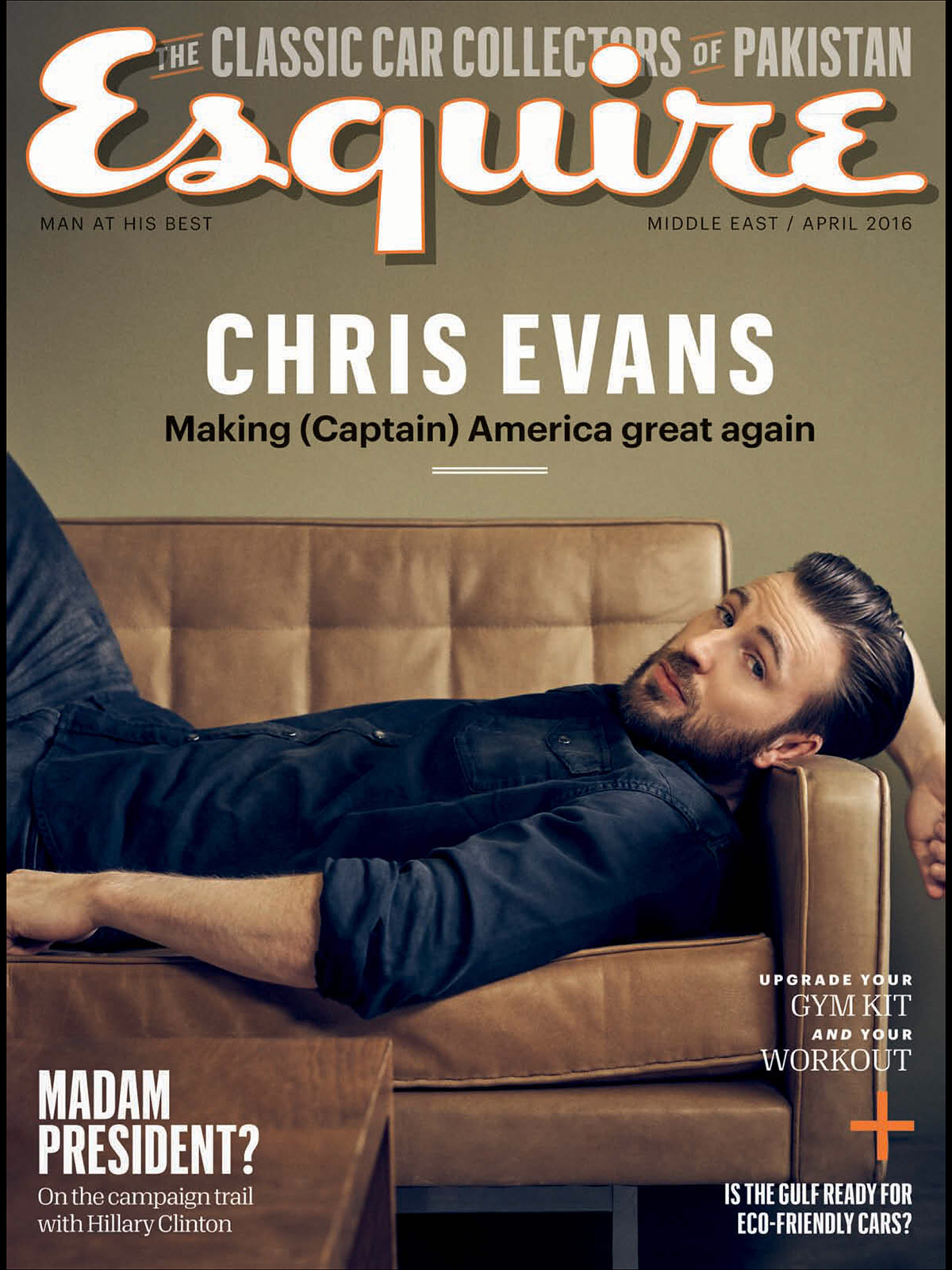 Esquire Mag Chris Evans