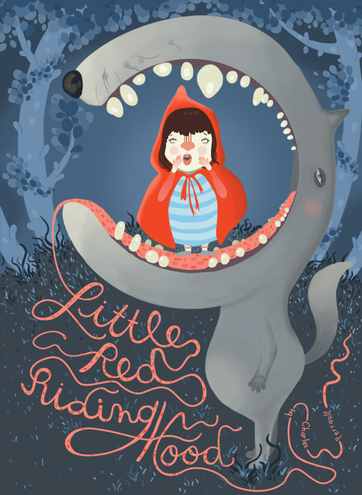 little red riding hood digital, fall 2013 molly egan outmagourd.tumblr.com