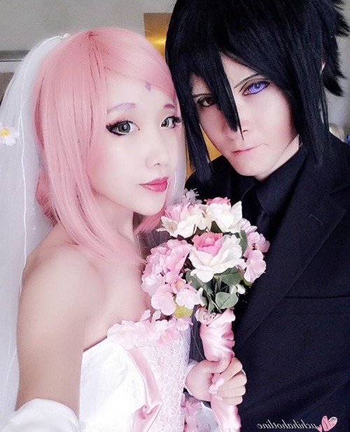 sasusaku wedding cosplay Tumblr