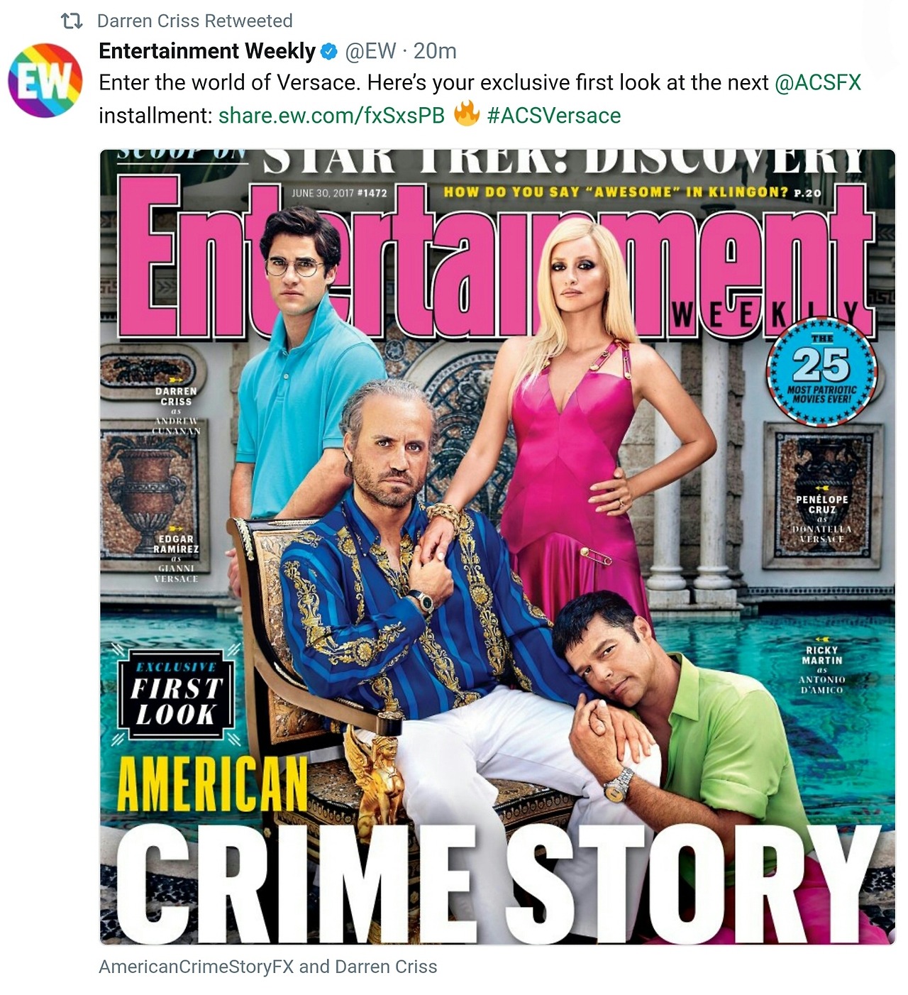 Broadway - The Assassination of Gianni Versace:  American Crime Story - Page 4 Tumblr_orwr4oVYBi1wpi2k2o1_1280
