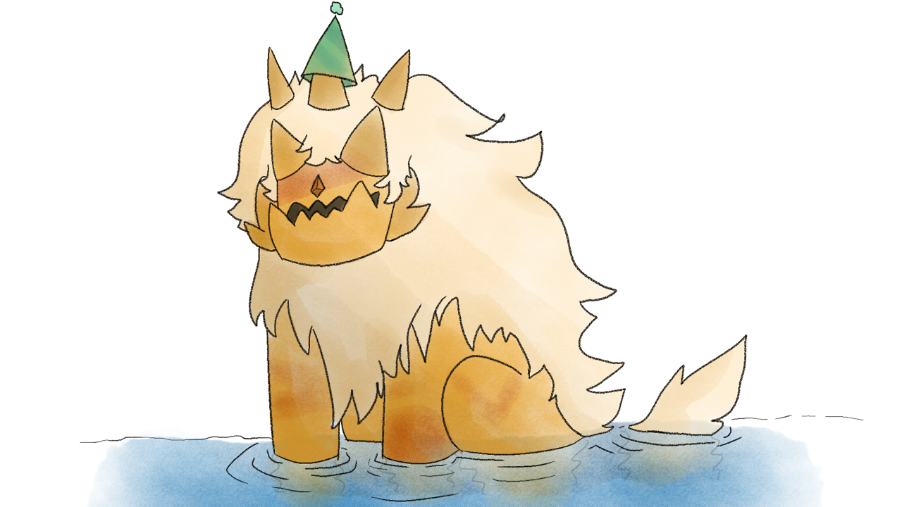 HAPPY CORRUPTION DAY JASPER DOG!!! it’s jasper dog’s bday!!! she’s been corrupted and offscreen for a year! hooray! fantastic! also random headcanon: corrupted jasper loves the water since she used to...
