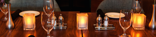 Lampes de table sans fil rechargeable pour vos tables de restaurant, terrasse... MIDLIGHTSUN GAMME BOUGIE LED