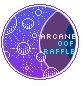Arcane vs. Shadow Conquest 2017. Badge represents participation in Arcane OOF raffle. Links to Arcane raffle page