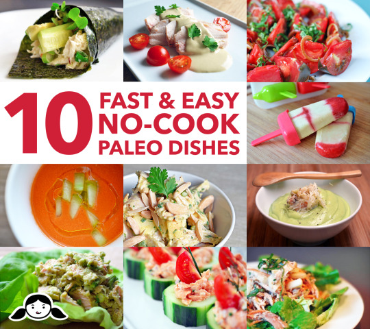 10 Fast & Easy No-Cook Paleo Dishes by Michelle Tam https://nomnompaleo.com